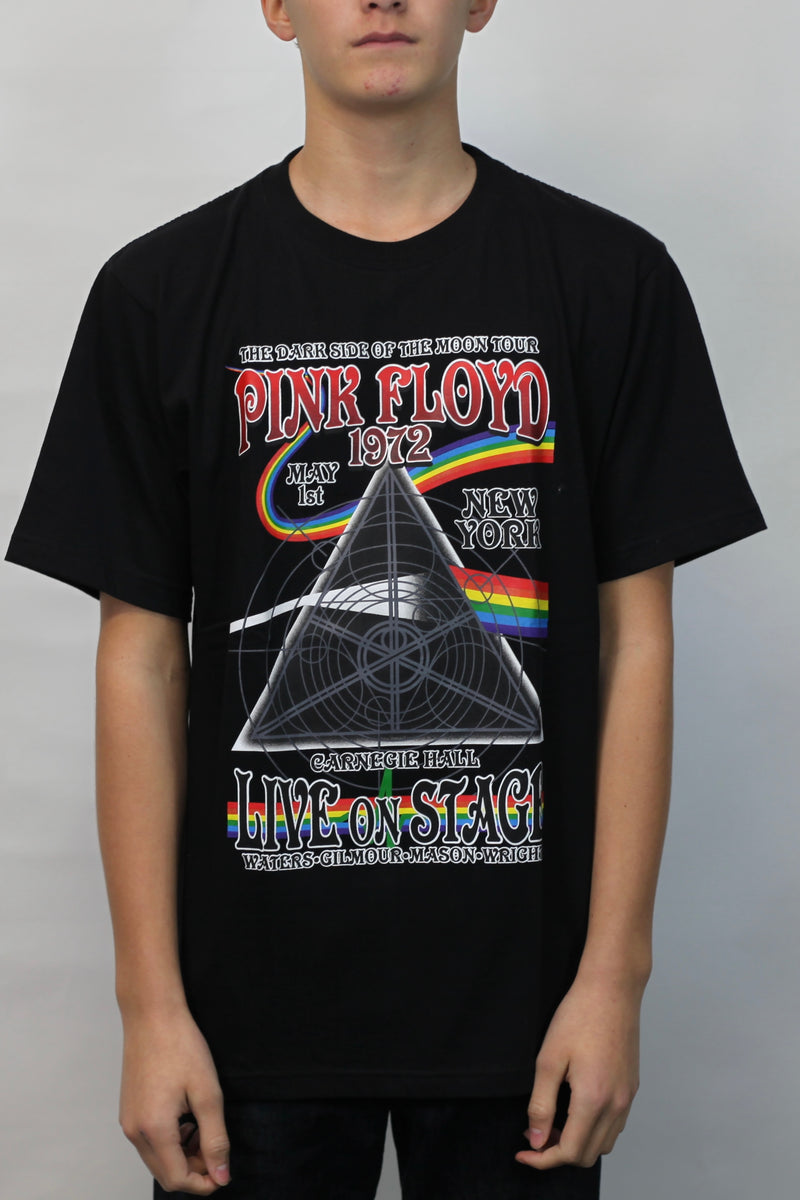 Official Pink Floyd Carnegie Hall 1972 Licensed T-Shirt | Men's