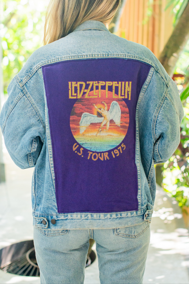 Led Zeppelin U.S. Tour 1975 - Custom Levi's Denim Jacket