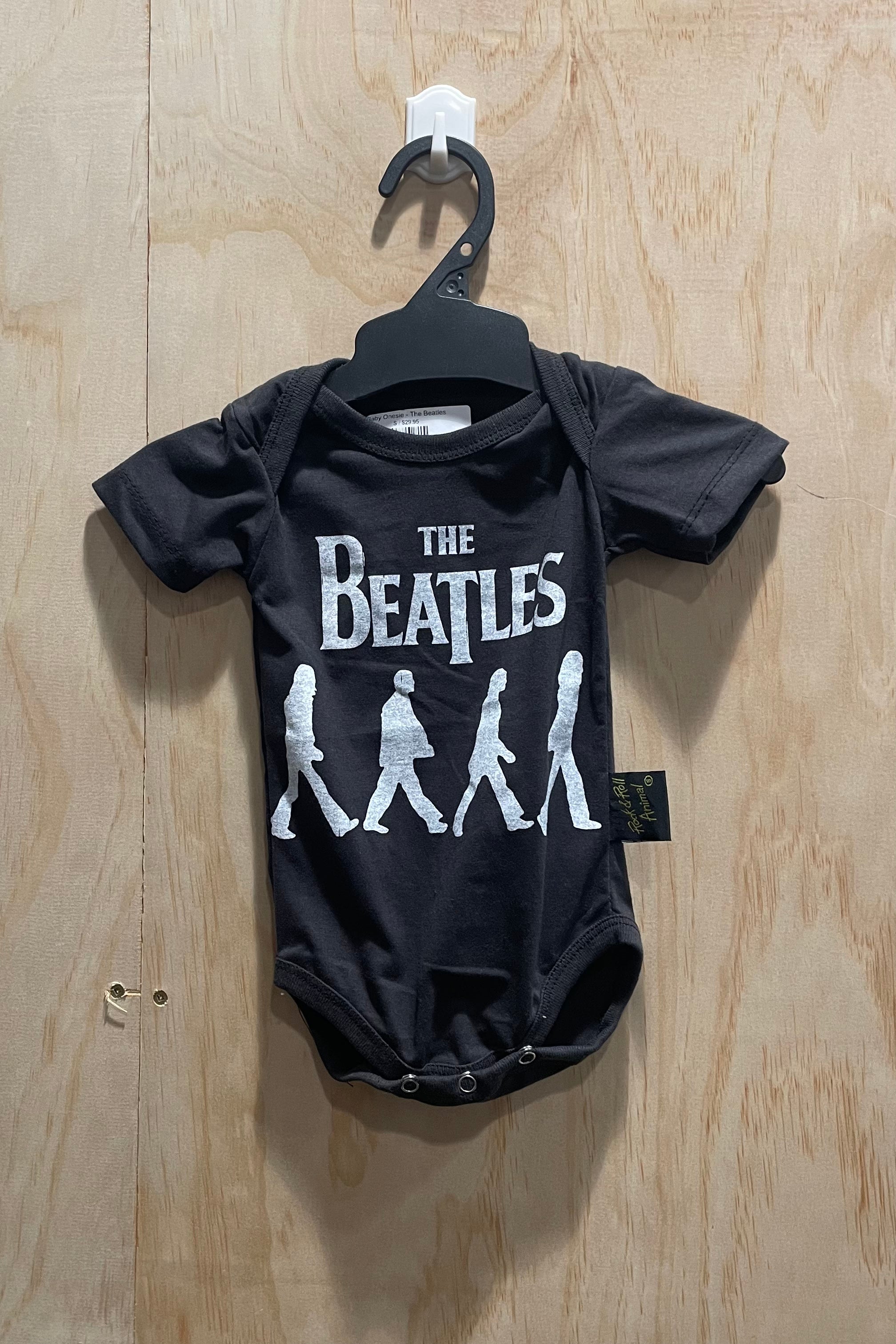 Beatles store baby onesie