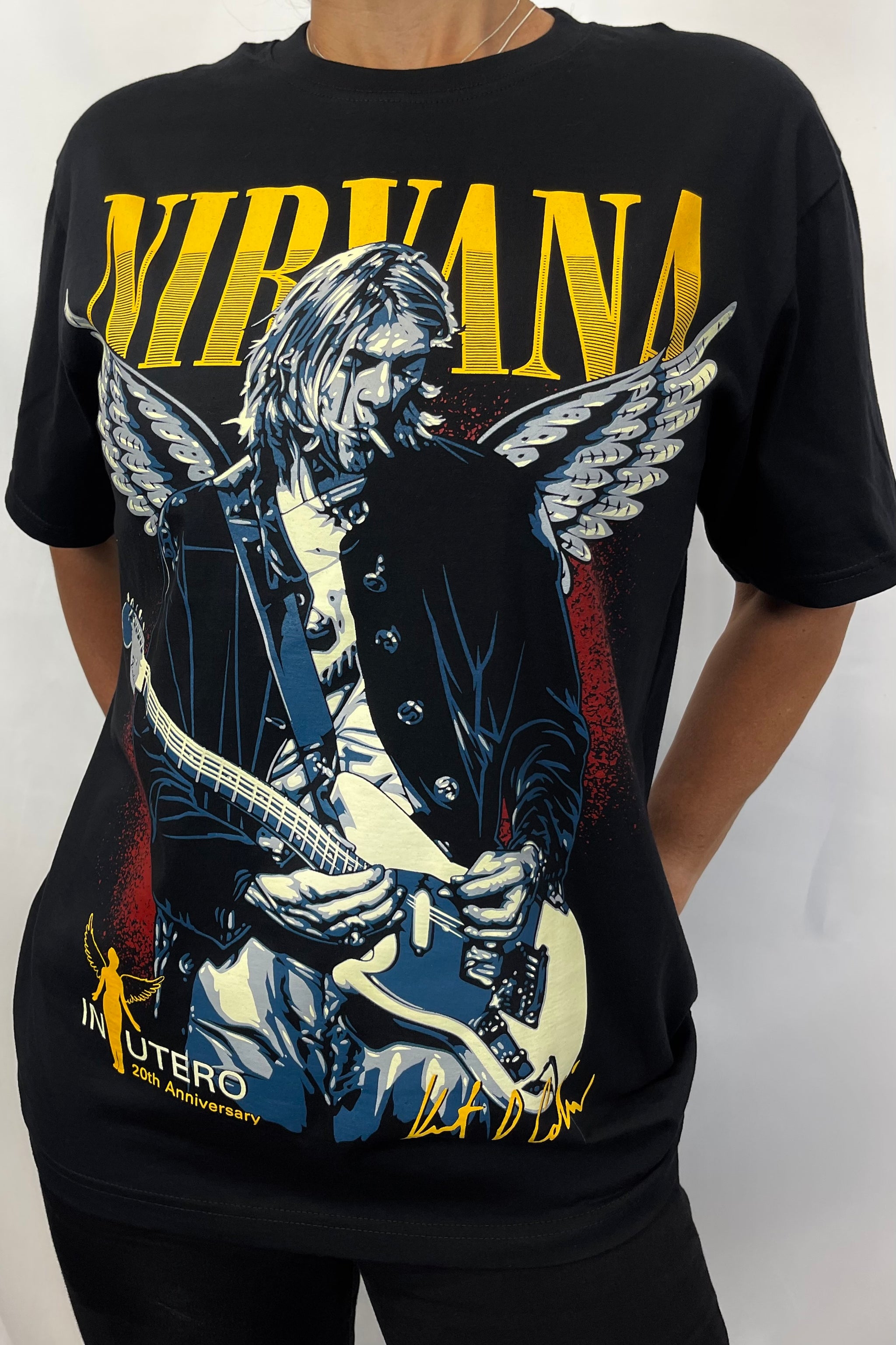 Camiseta Nirvana Mujer Camiseta Nirvana In Utero Wilderness