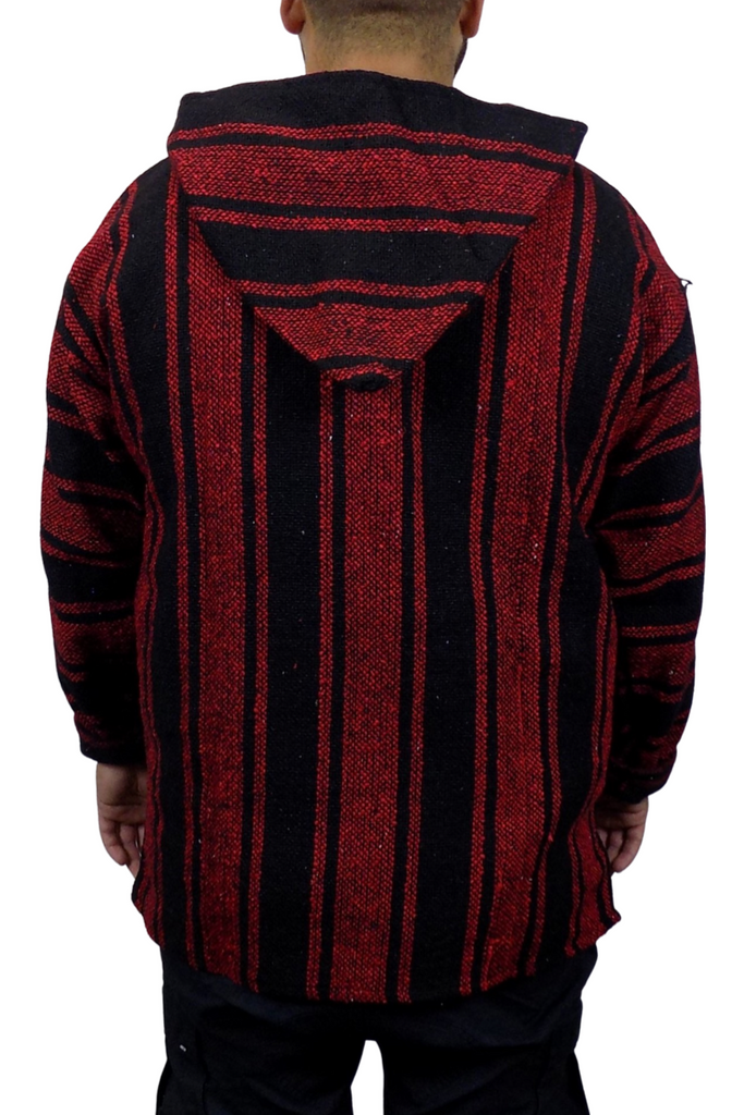 Red and black baja hoodie hotsell